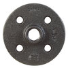 B & K FLANGE BLACK 1/4"" 521-601HC